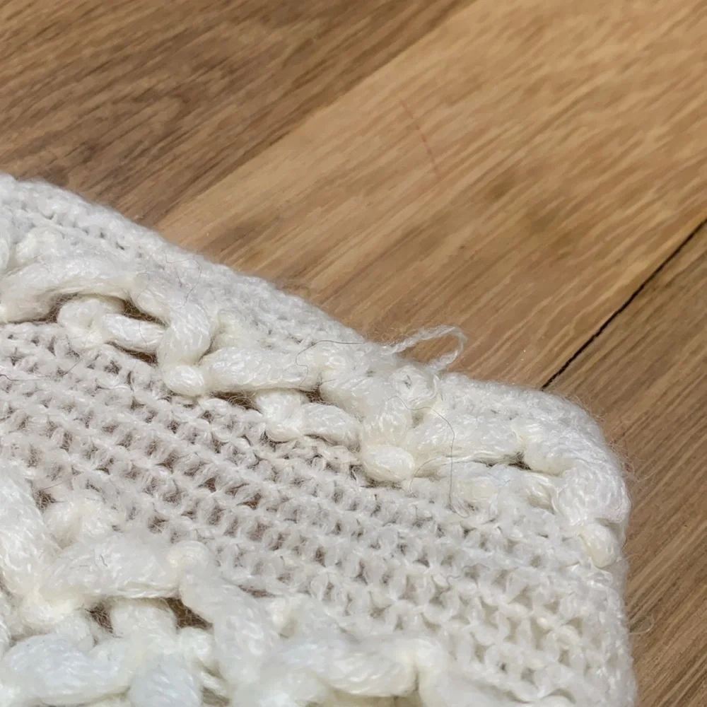 Darling Cream Knitted Infinity Scarf Women’s OS